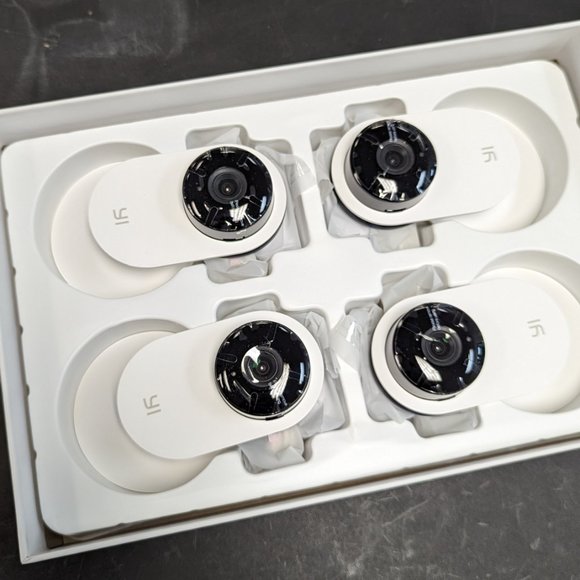 YI 4pc Security Home Camera 1080p 2.4G WiFi Night Vision 2-Way Audio - Picture 7 of 7